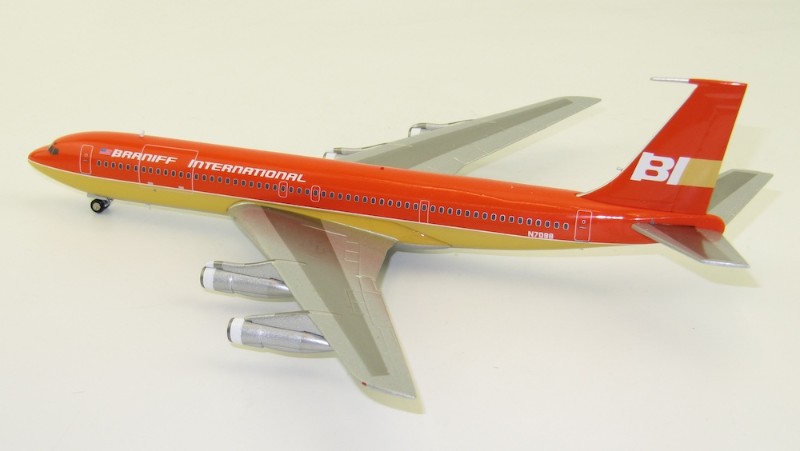 人気海外ブランドアイテム｜ファッション通販 Boeing 707-300 Braniff International Airways with stand ルアー・フライ